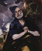 El Greco The Tears of St Peter USA oil painting artist